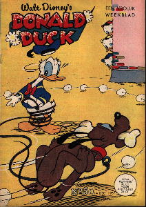 Front cover: Donald Duck - 1957 - Nr. 50