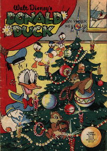 Front cover: Donald Duck - 1957 - Nr. 52