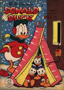 Front cover: Donald Duck - 1958 - Nr. 02