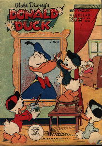 Front cover: Donald Duck - 1958 - Nr. 03