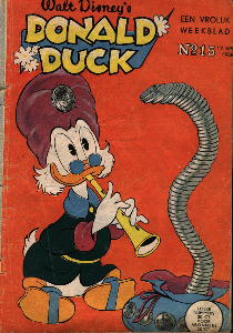 Front cover: Donald Duck - 1958 - Nr. 15