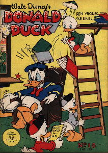 Front cover: Donald Duck - 1958 - Nr. 18