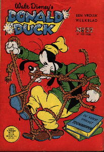 Front cover: Donald Duck - 1958 - Nr. 22