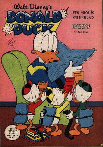 Front cover: Donald Duck - 1958 - Nr. 29