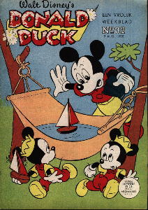 Front cover: Donald Duck - 1958 - Nr. 32