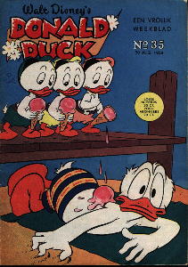 Front cover: Donald Duck - 1958 - Nr. 35