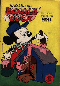 Front cover: Donald Duck - 1958 - Nr. 41