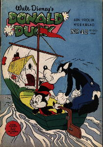 Front cover: Donald Duck - 1958 - Nr. 42