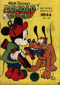 Front cover: Donald Duck - 1958 - Nr. 44