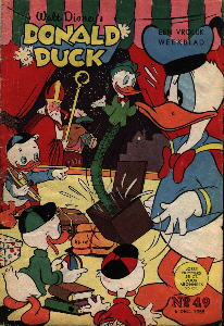 Front cover: Donald Duck - 1958 - Nr. 49