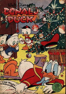 Front cover: Donald Duck - 1958 - Nr. 52