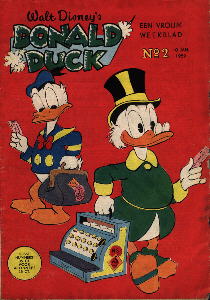 Front cover: Donald Duck - 1959 - Nr. 02