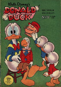 Front cover: Donald Duck - 1959 - Nr. 08