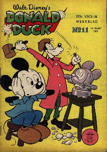 Front cover: Donald Duck - 1959 - Nr. 11