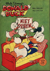 Front cover: Donald Duck - 1959 - Nr. 12