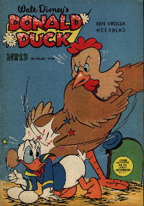 Front cover: Donald Duck - 1959 - Nr. 13