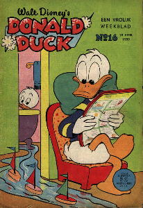 Front cover: Donald Duck - 1959 - Nr. 16