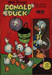 Front cover: Donald Duck - 1959 - Nr. 18