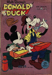 Front cover: Donald Duck - 1959 - Nr. 19