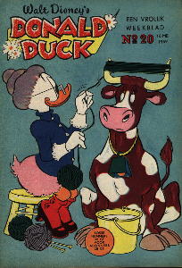 Front cover: Donald Duck - 1959 - Nr. 20