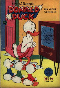 Front cover: Donald Duck - 1959 - Nr. 21