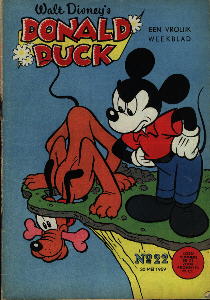 Front cover: Donald Duck - 1959 - Nr. 22