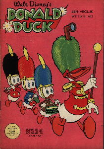 Front cover: Donald Duck - 1959 - Nr. 24