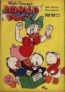 Front cover: Donald Duck - 1959 - Nr. 25