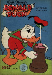 Front cover: Donald Duck - 1959 - Nr. 27