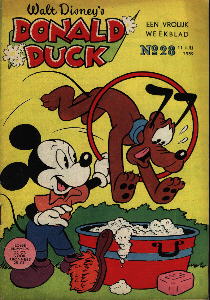 Front cover: Donald Duck - 1959 - Nr. 28