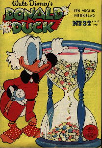 Front cover: Donald Duck - 1959 - Nr. 32