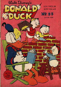 Front cover: Donald Duck - 1959 - Nr. 35