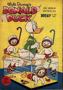 Front cover: Donald Duck - 1959 - Nr. 37