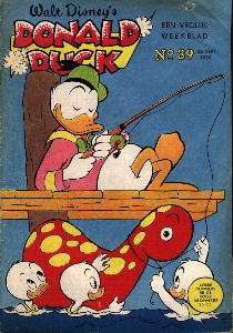 Front cover: Donald Duck - 1959 - Nr. 39