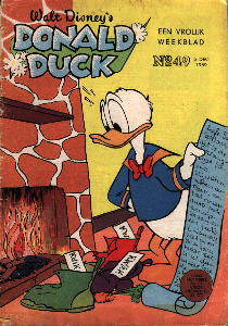 Front cover: Donald Duck - 1959 - Nr. 49