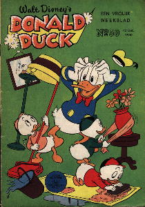 Front cover: Donald Duck - 1959 - Nr. 50