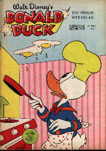 Front cover: Donald Duck - 1959 - Nr. 51