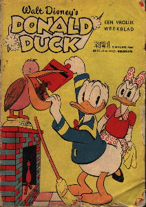 Front cover: Donald Duck - 1960 - Nr. 01