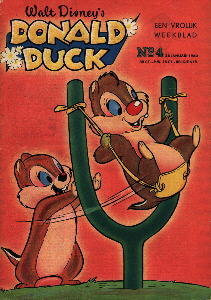 Front cover: Donald Duck - 1960 - Nr. 04