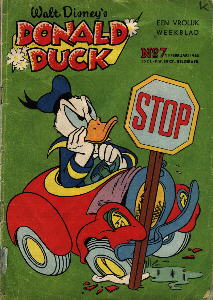 Front cover: Donald Duck - 1960 - Nr. 07