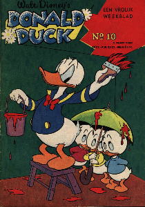 Front cover: Donald Duck - 1960 - Nr. 10