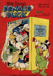 Front cover: Donald Duck - 1960 - Nr. 12