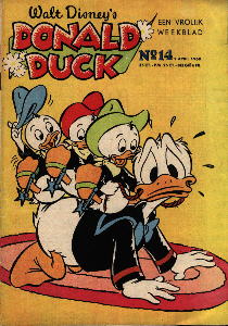 Front cover: Donald Duck - 1960 - Nr. 14