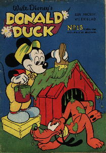 Front cover: Donald Duck - 1960 - Nr. 15