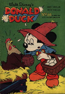 Front cover: Donald Duck - 1960 - Nr. 16