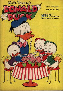 Front cover: Donald Duck - 1960 - Nr. 17