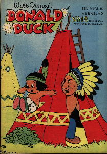 Front cover: Donald Duck - 1960 - Nr. 18