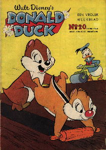 Front cover: Donald Duck - 1960 - Nr. 20