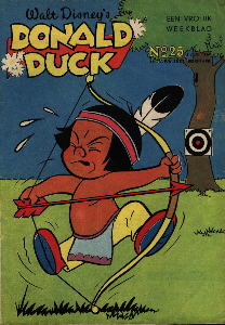 Front cover: Donald Duck - 1960 - Nr. 25