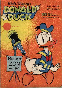 Front cover: Donald Duck - 1960 - Nr. 31